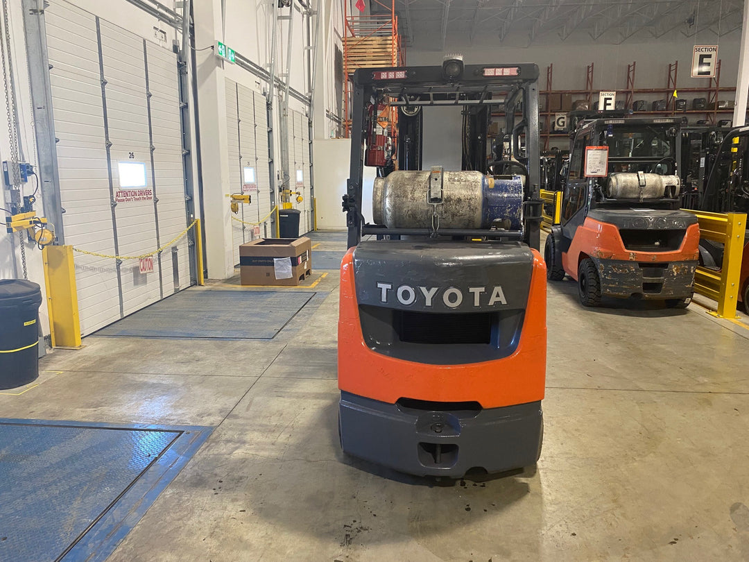 Used forklift for sale in Ajax | 2018 TOYOTA 6,000 LB IC Cushion Forklift | Model: 8FGCU30