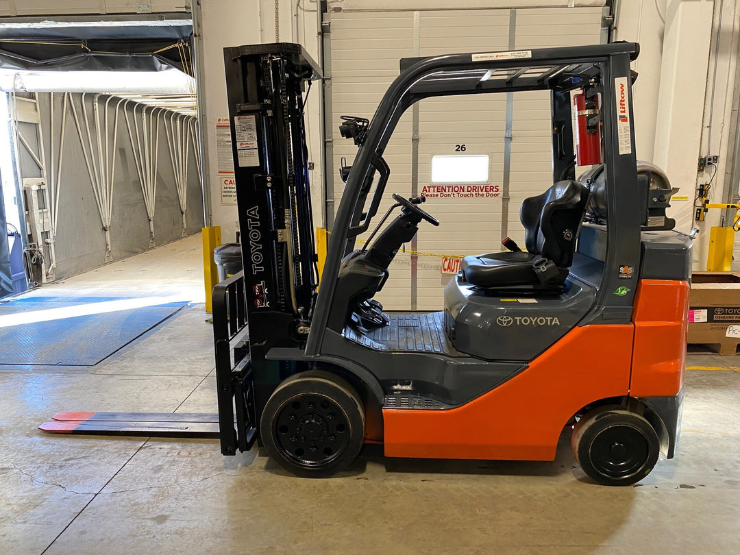 Used forklift for sale in Vaughan | 2021 TOYOTA 5,000 LB IC Cushion Forklift | Model: 8FGCU25