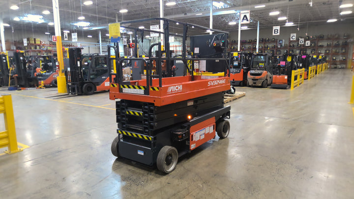 Used forklift for sale in Lachine | 2018 TOYOTA Scissor Lift | Model: SV3246E