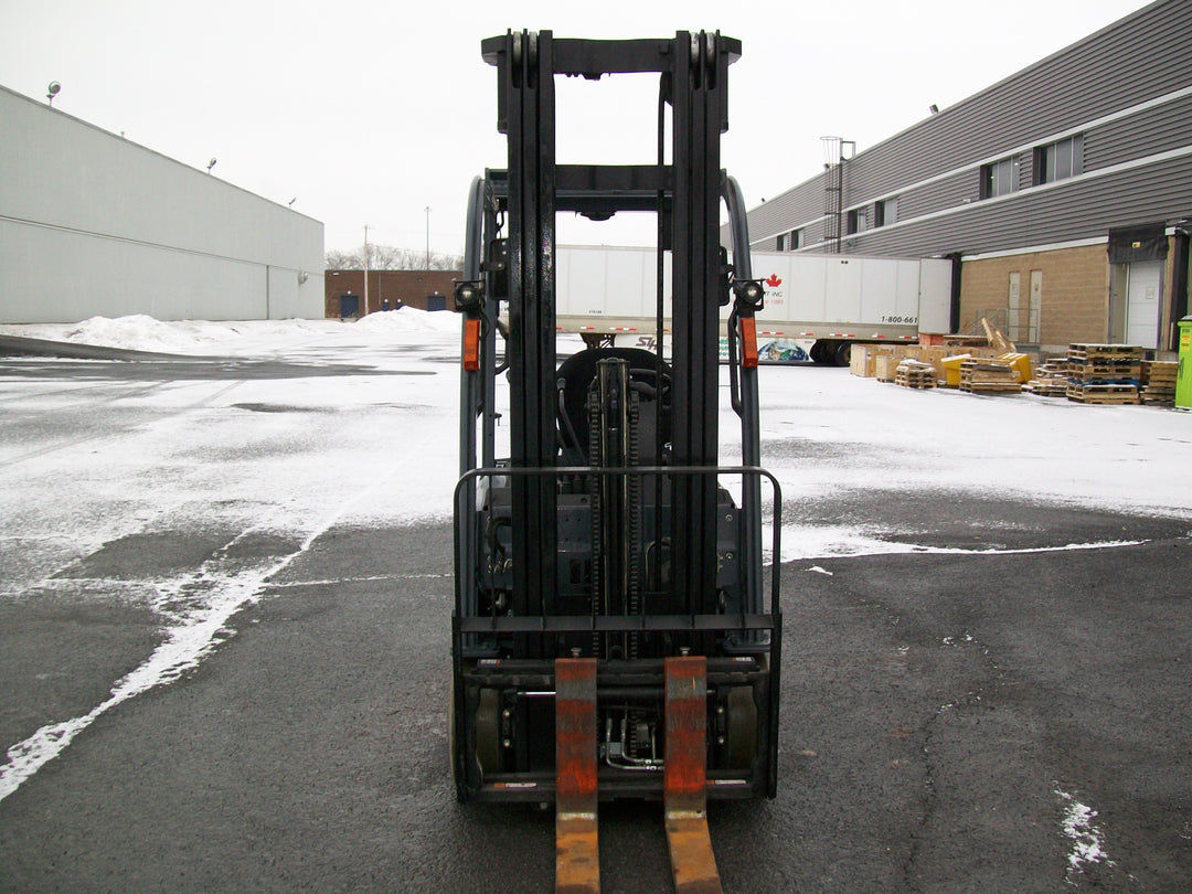 Used forklift for sale in Boucherville | 2019 TOYOTA 3,500 LB 3-Wheel Electric Forklift | Model: 8FBE18U