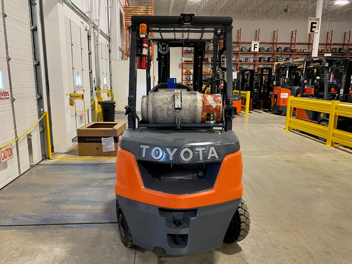 Used forklift for sale in Ajax | 2022 TOYOTA 5,000 LB IC Pneumatic Forklift | Model: 50-8FGU25