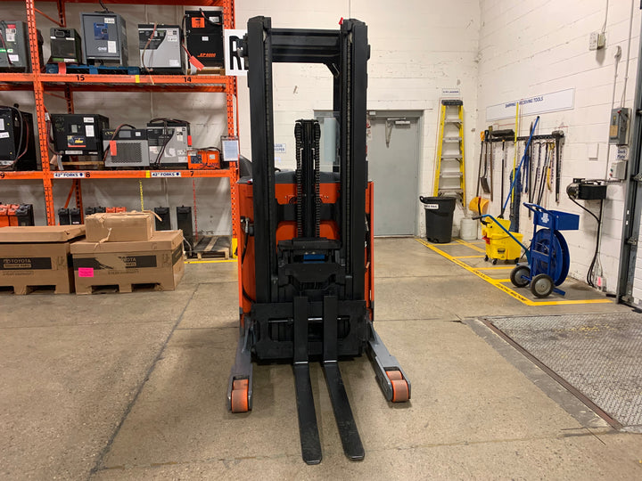 Used forklift for sale in Toronto | 2016 TOYOTA 3500 LB Electric Reach Truck | Model: 9BR182S211