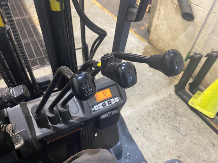 Used forklift for sale in Barrie | 2021 TOYOTA 3,500 LB 3-Wheel Electric Forklift | Model: 8FBE18U