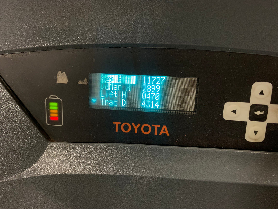Used forklift for sale in Toronto | 2020 TOYOTA 4,500 LB Electric Reach Truck | Model: 9BR233M280