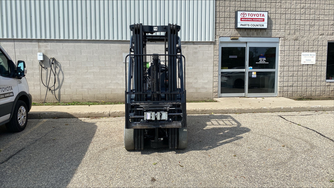 Used forklift for sale in Kitchener | 2023 TOYOTA 5,000 LB IC Cushion Forklift | Model: 50-8FGCU25