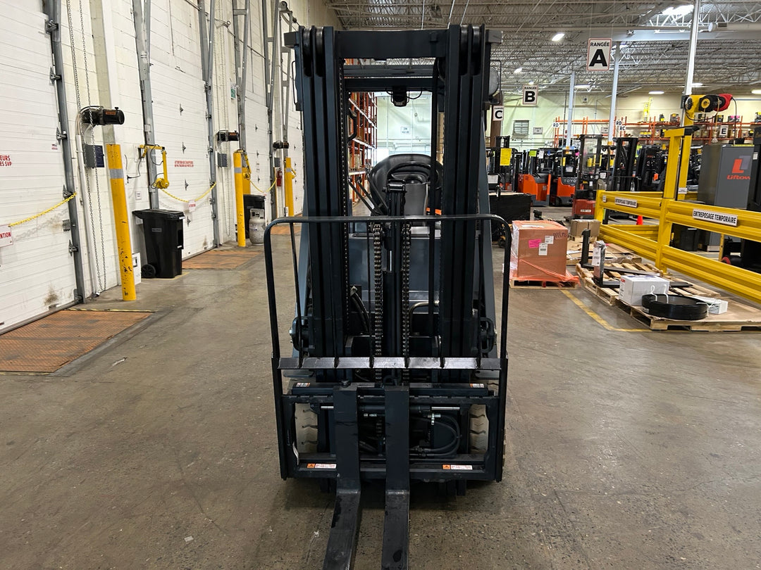 Used forklift for sale in Lachine | 2019 TOYOTA 5,000 LB Electric Cushion Forklift Longbox | Model: 8FBCHU25