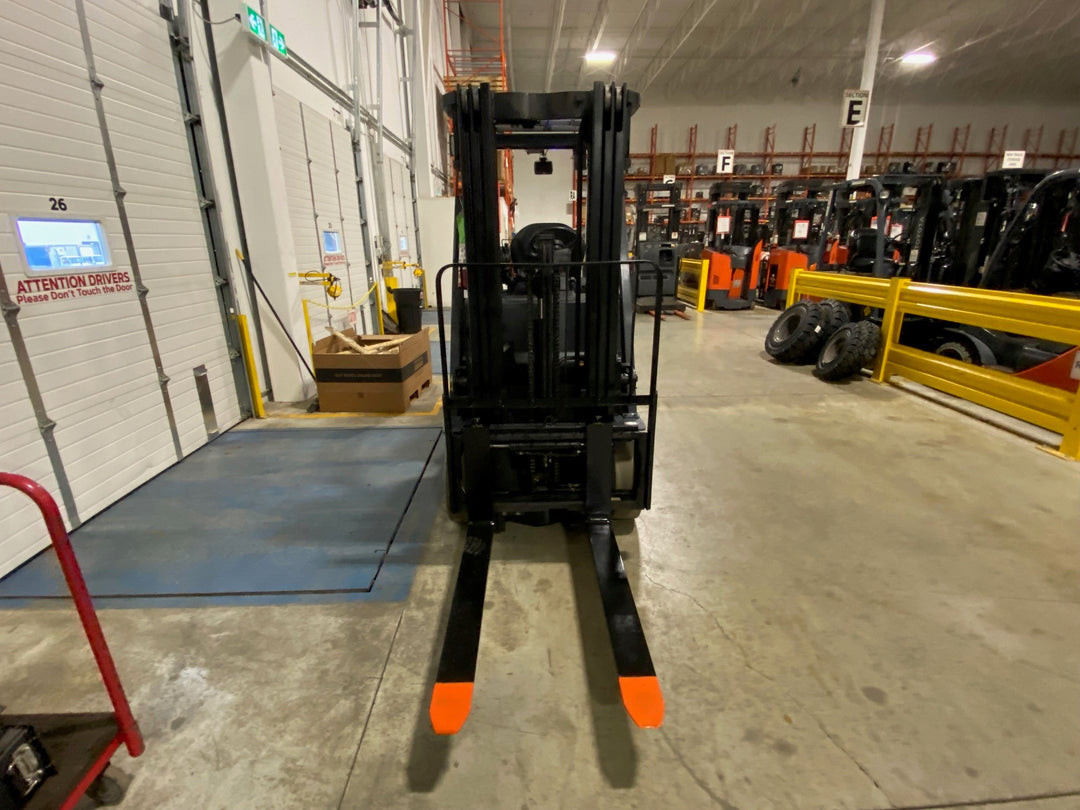 Used forklift for sale in Ajax | 2019 TOYOTA 5,000 LB Electric Cushion Forklift | Model: 8FBCU25