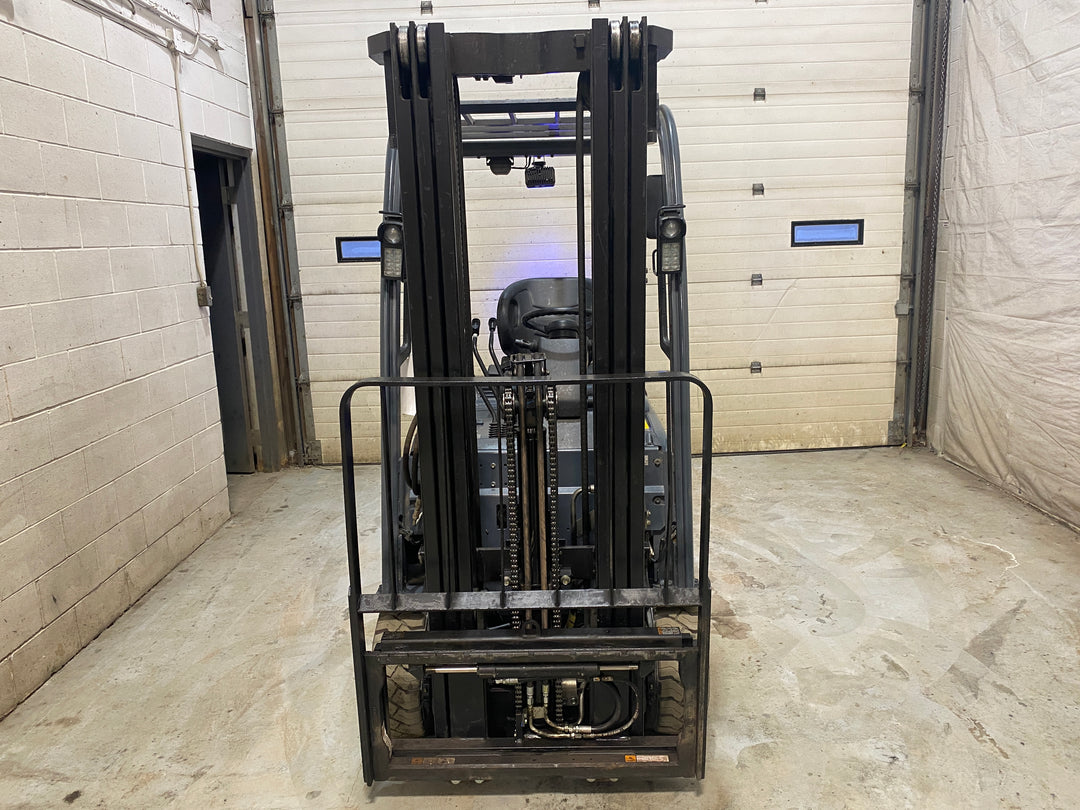 Used forklift for sale in Barrie | 2021 TOYOTA 4,000 LB 3-Wheel Electric Forklift | Model: 8FBE20U