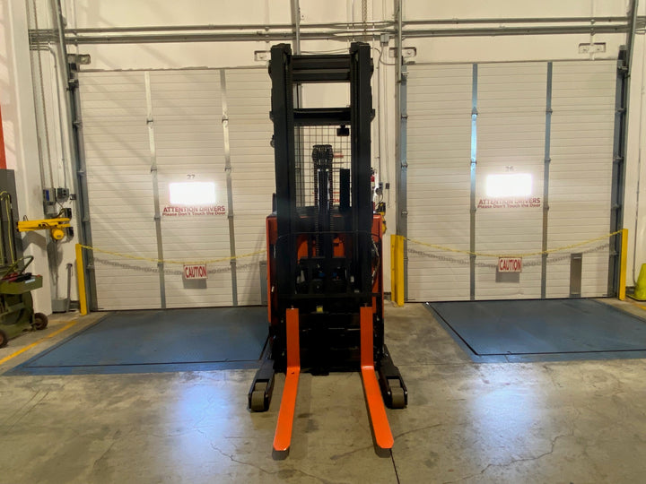 Used forklift for sale in Kitchener | 2019 TOYOTA 3,500 LB Electric Reach Truck | Model: 9BR183M241