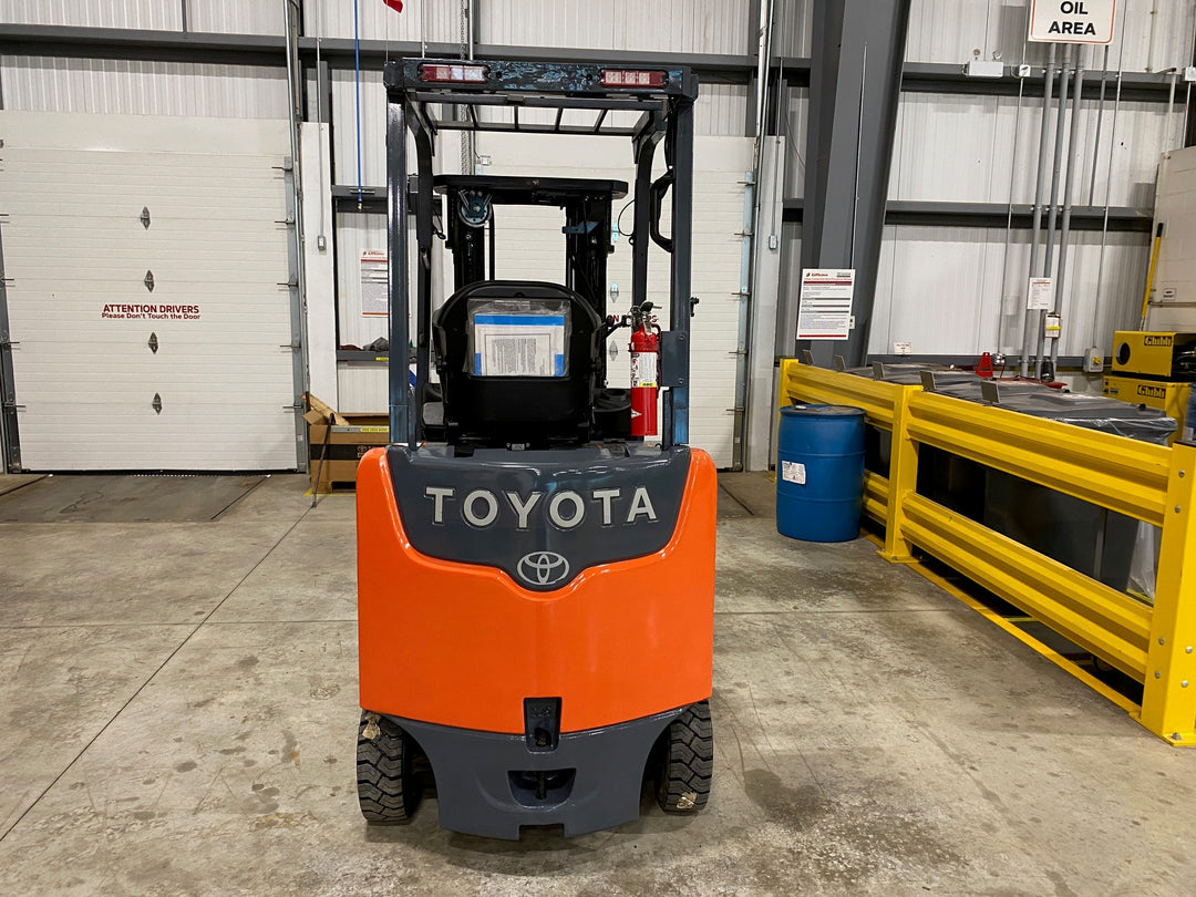 Used forklift for sale in Hamilton | 2020 TOYOTA 5,000 LB Electric Cushion Forklift | Model: 8FBCU25