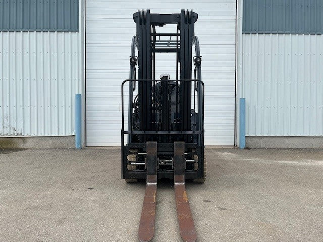 Used forklift for sale in London | 2021 TOYOTA 4000 LB 3-Wheel Electric Forklift | Model: 8FBE20U