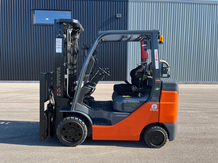 Used forklift for sale in Kitchener | 2021 TOYOTA 6,000 LB IC Cushion Forklift | Model: 8FGCU30