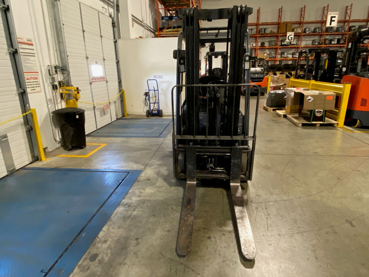 Used forklift for sale in Ajax | 2021 TOYOTA 4,000 LB 3-Wheel Electric Forklift | Model: 8FBE20U