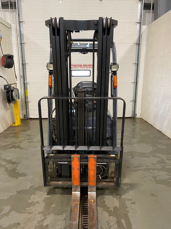 Used forklift for sale in Hamilton | 2021 TOYOTA 3500 LB 3-Wheel Electric Forklift Longbox | Model: 8FBEH18U