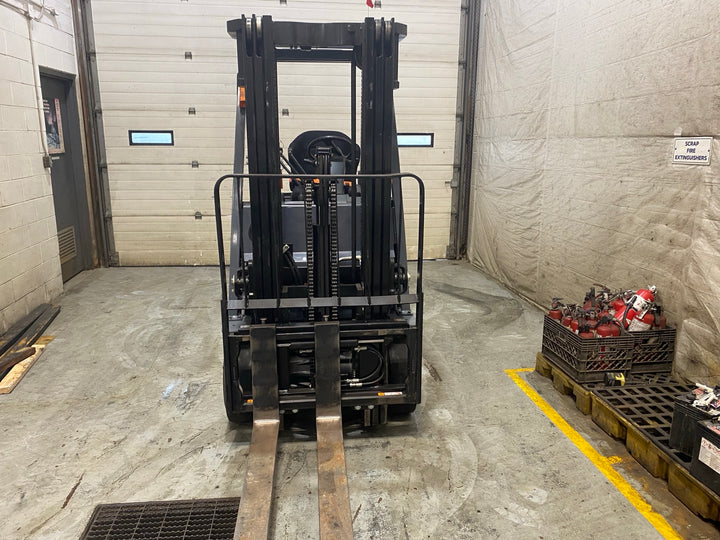 Used forklift for sale in Barrie | 2021 TOYOTA 5000 LB Electric Cushion Forklift | Model: 8FBCU25