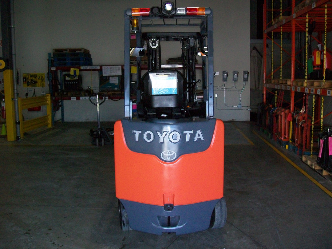 Used forklift for sale in Lachine | 2019 TOYOTA 6,500 LB Electric Cushion Forklift | Model: 8FBCU32