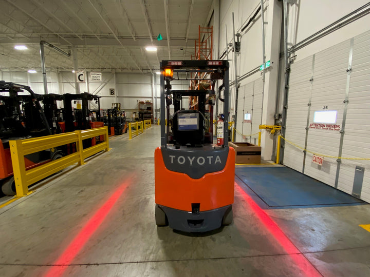 Used forklift for sale in Ajax | 2022 TOYOTA 5,000 LB Electric Cushion Forklift | Model: 8FBCU25
