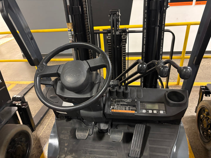 Used forklift for sale in Toronto | 2021 TOYOTA 5,000 LB IC Cushion Forklift | Model: 8FGCU25