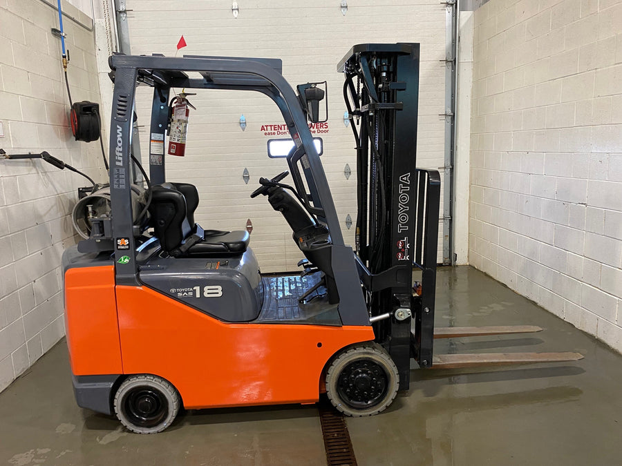 Used forklift for sale in Hamilton | 2020 TOYOTA 4000 LB IC Cushion Forklift | Model: 8FGCSU20