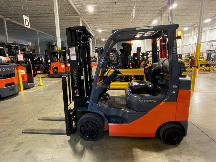 Used forklift for sale in Vaughan | 2021 TOYOTA 5,000 LB IC Cushion Forklift | Model: 8FGCU25