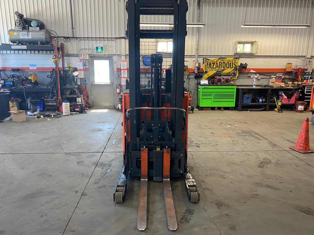 Used forklift for sale in Kitchener | 2019 TOYOTA 3,500 LB Electric Reach Truck | Model: 9BR183M241