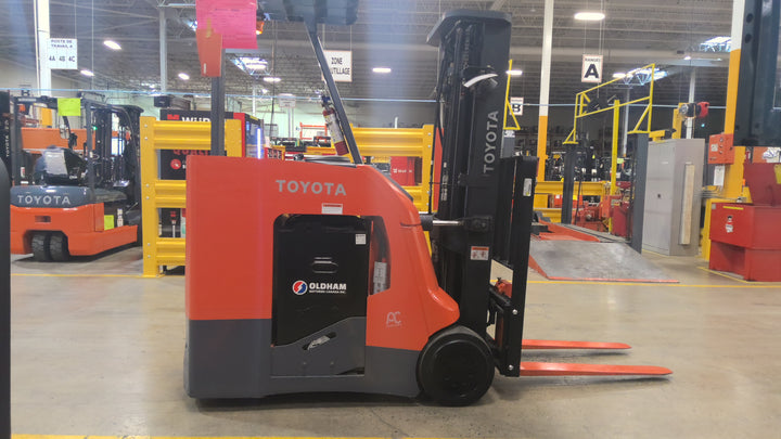 Used forklift for sale in Lachine | 2018 TOYOTA 4,000 LB Electric Standup Counterbalance | Model: 8BNCU20M188