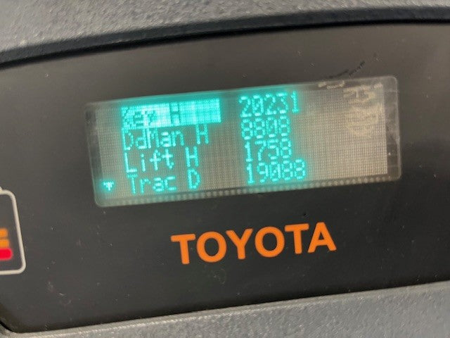 Used forklift for sale in Kitchener | 2019 TOYOTA 3,500 LB Electric Reach Truck | Model: 9BR183M241