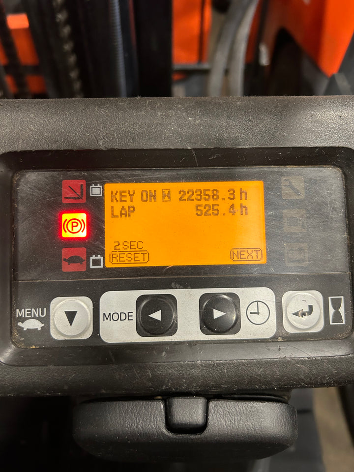 Used forklift for sale in Vaughan | 2016 TOYOTA 3,500 LB 3-Wheel Electric Forklift | Model: 8FBE18U