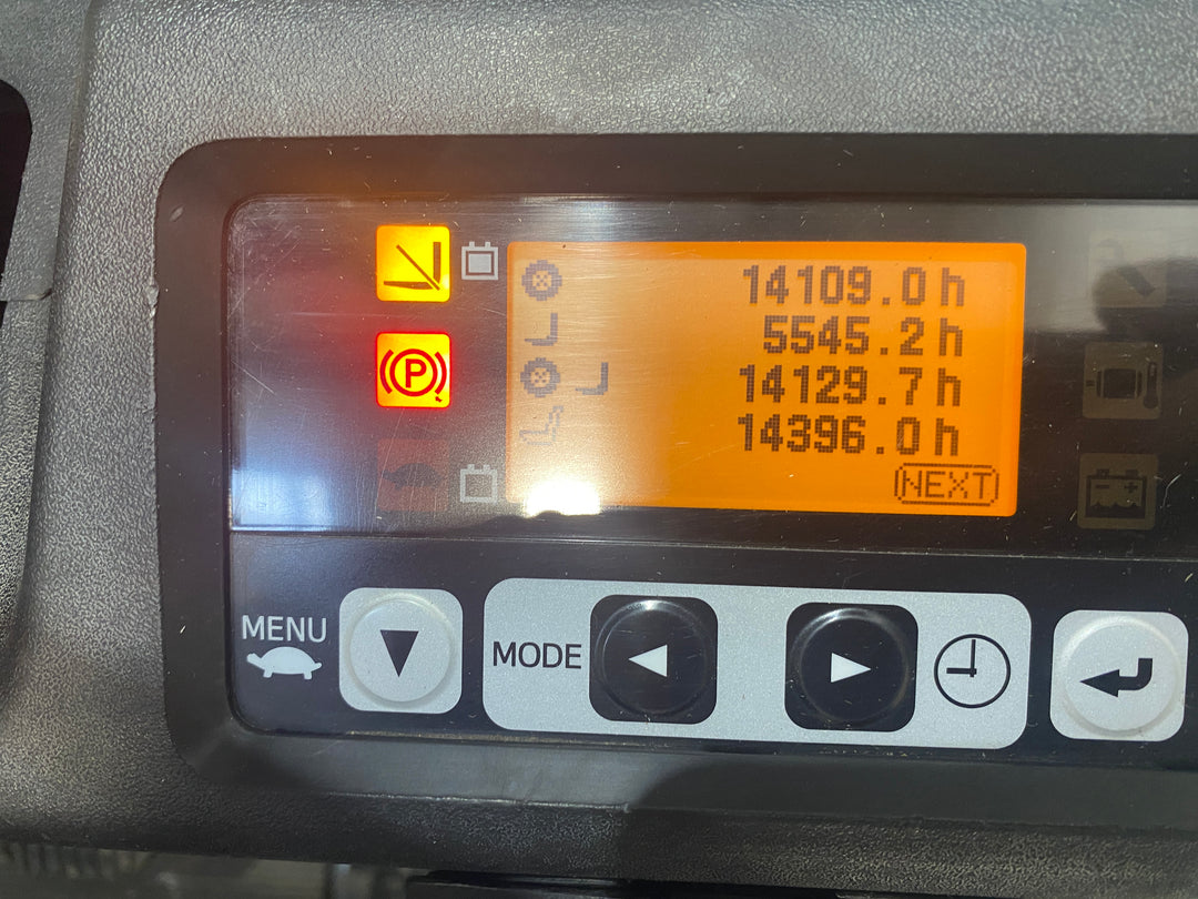 Used forklift for sale in Barrie | 2021 TOYOTA 3,500 LB 3-Wheel Electric Forklift | Model: 8FBE18U