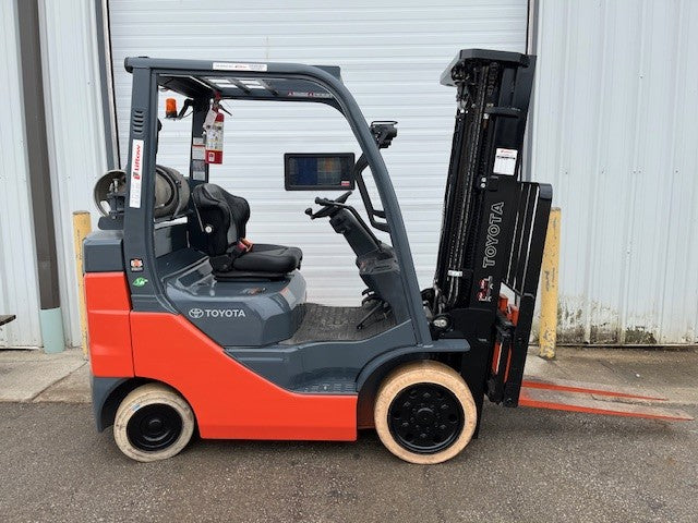 Used forklift for sale in London | 2021 TOYOTA 5,000 LB IC Cushion Forklift | Model: 8FGCU25