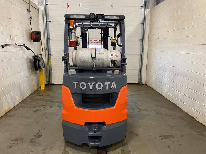 Used forklift for sale in Hamilton | 2021 TOYOTA 5,000 LB IC Cushion Forklift | Model: 8FGCU25