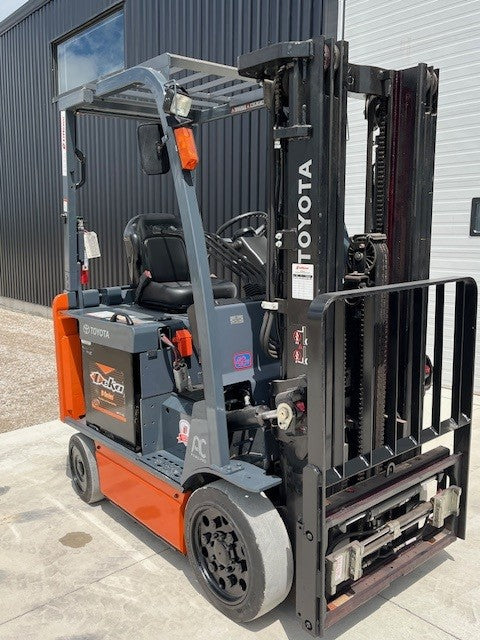 Used forklift for sale in Windsor | 2020 TOYOTA 5000 LB Electric Cushion Forklift | Model: 8FBCU25