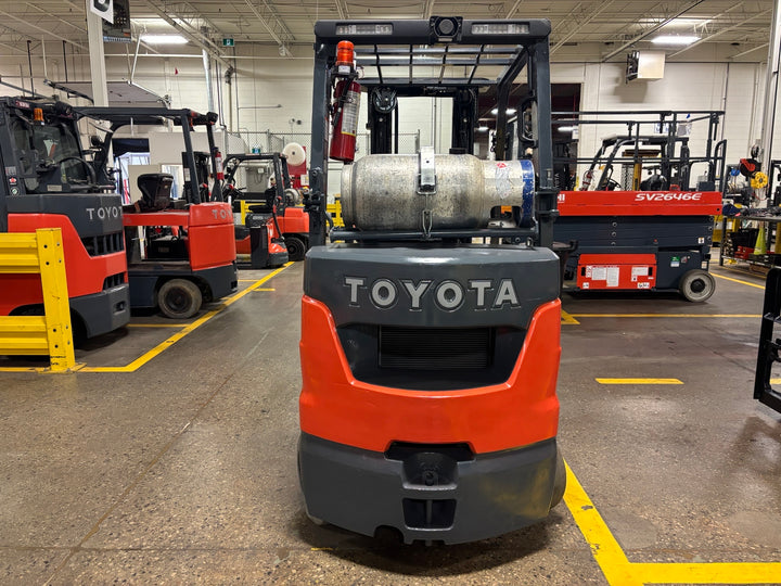 Used forklift for sale in Toronto | 2021 TOYOTA 5,000 LB IC Cushion Forklift | Model: 8FGCU25