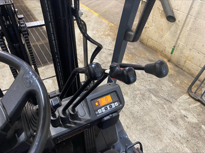 Used forklift for sale in Barrie | 2021 TOYOTA 3,500 LB 3-Wheel Electric Forklift | Model: 8FBE18U