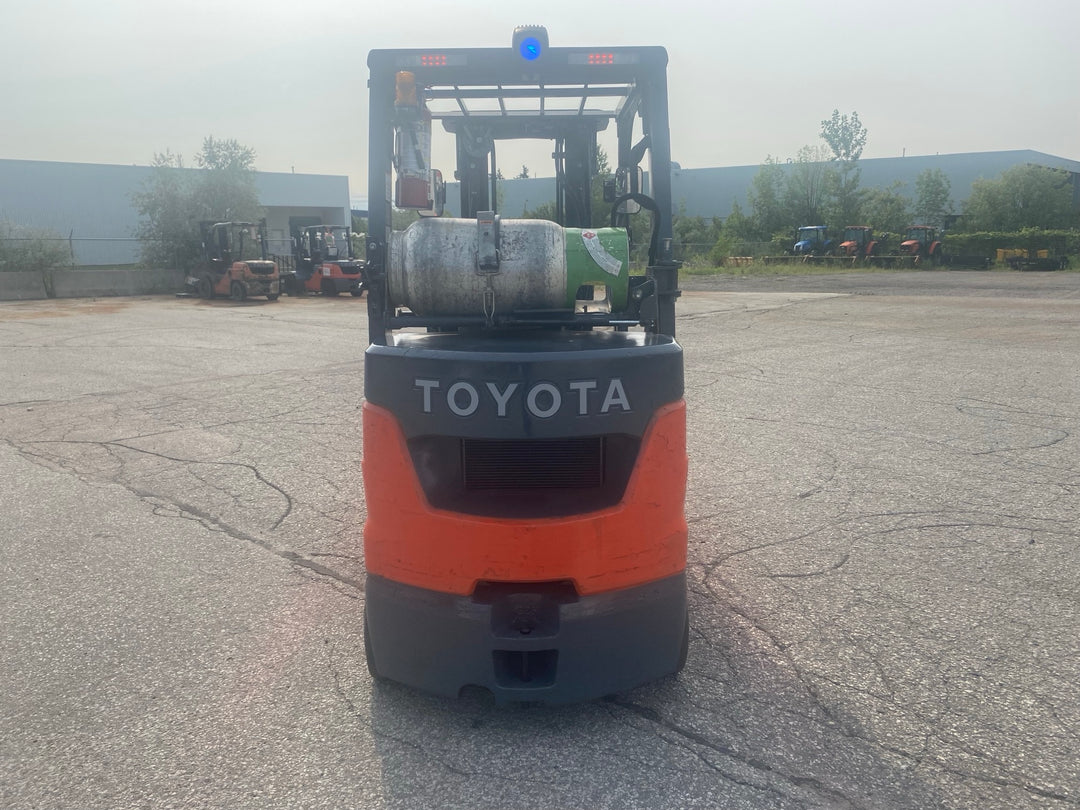 Used forklift for sale in Kitchener | 2021 TOYOTA 5,000 LB IC Cushion Forklift | Model: 8FGCU25
