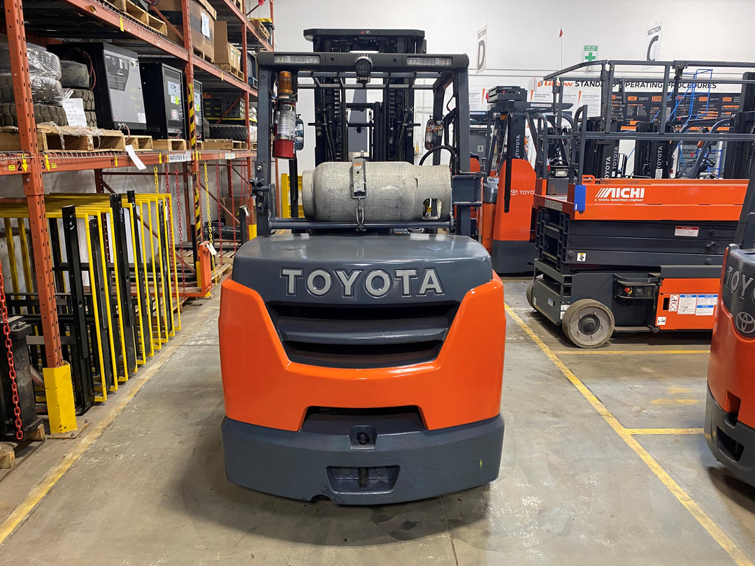 Used forklift for sale in Barrie | 2020 TOYOTA 12,000 LB IC Cushion Forklift | Model: 8FGC55U