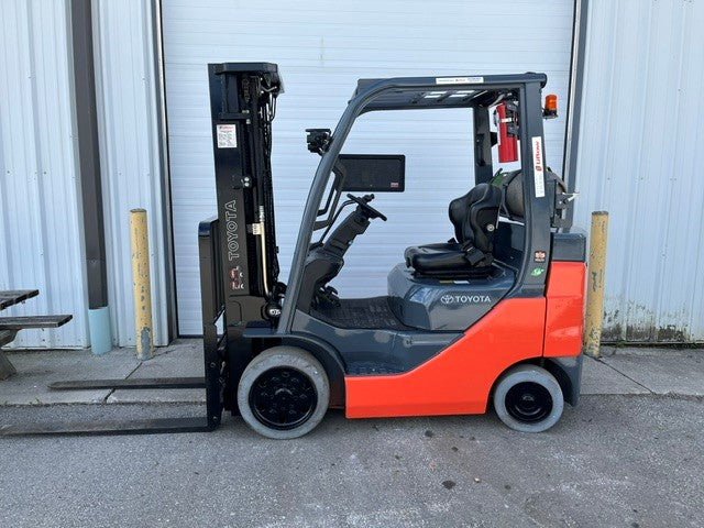 Used forklift for sale in London | 2021 TOYOTA 5,000 LB IC Cushion Forklift | Model: 8FGCU25