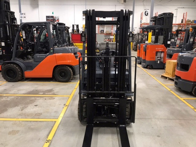 Used forklift for sale in Hamilton | 2021 TOYOTA 5000 LB IC Cushion Forklift | Model: 8FGCU25