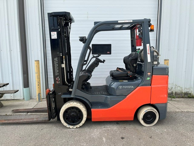 Used forklift for sale in London | 2021 TOYOTA 6,500 LB IC Cushion Forklift | Model: 8FGCU32