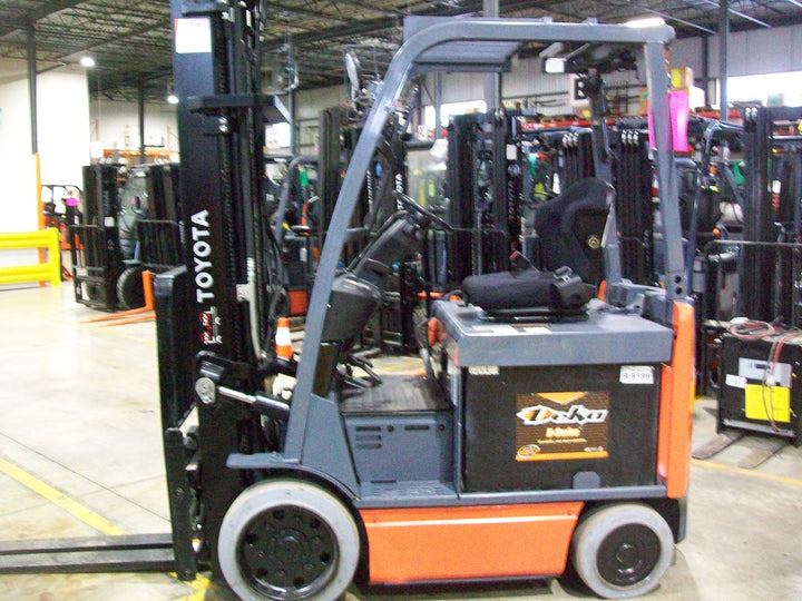 Used forklift for sale in Boucherville | 2018 TOYOTA 5000 LB Electric Cushion Forklift | Model: 8FBCU25