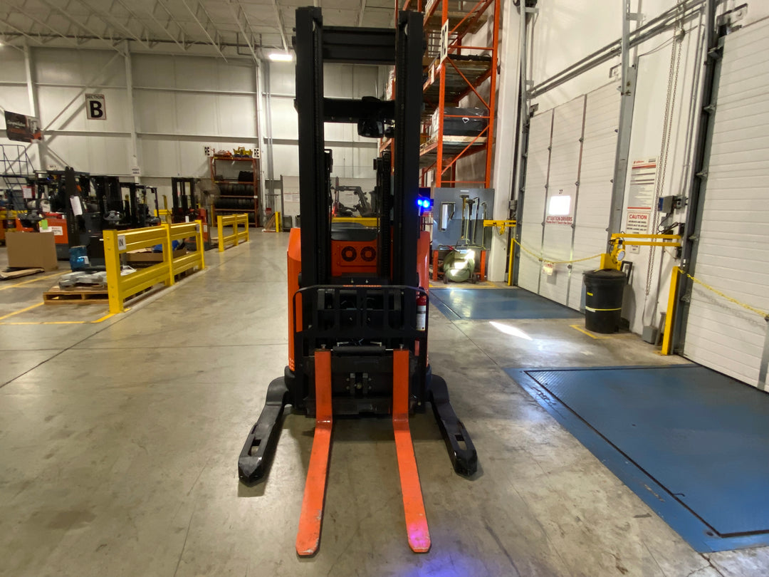Used forklift for sale in Ajax | 2023 TOYOTA 3,000 LB Electric Double Reach Truck | Model: RF1-BH2X30