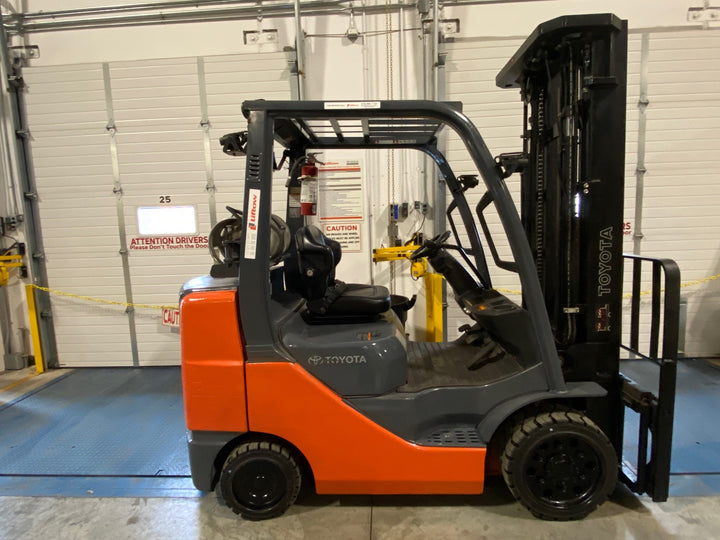 Used forklift for sale in Ajax | 2019 TOYOTA 6,000 LB IC Cushion Forklift | Model: 8FGCU30