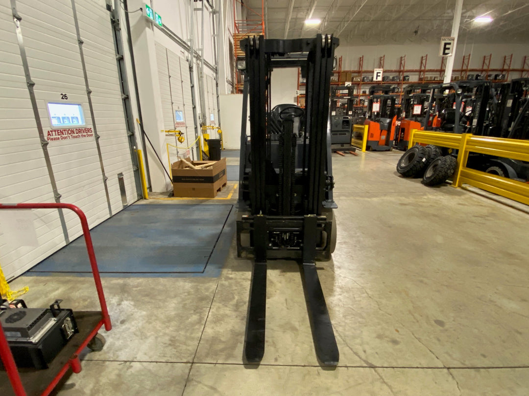 Used forklift for sale in Ajax | 2019 TOYOTA 5,000 LB Electric Cushion Forklift | Model: 8FBCU25