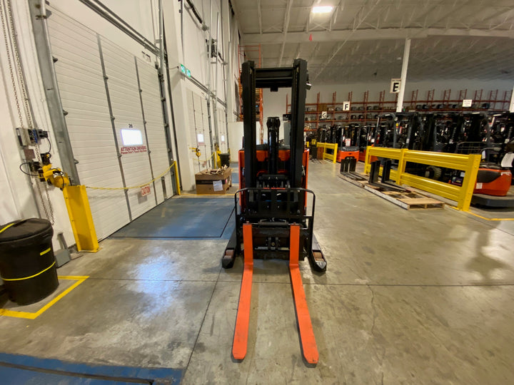 Used forklift for sale in Ajax | 2020 TOYOTA 3,000 LB Electric Double Reach Truck | Model: 9BD153M207
