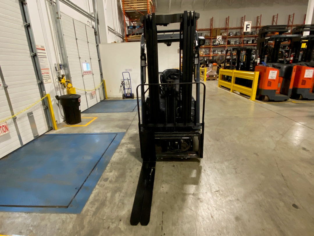 Used forklift for sale in Kitchener | 2023 TOYOTA 3,500 LB 3-Wheel Electric Forklift Longbox | Model: 8FBEH18U