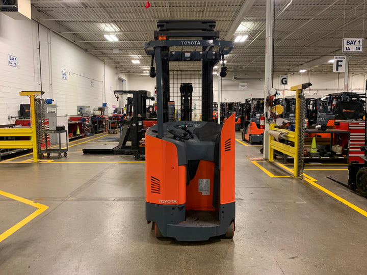 Used forklift for sale in Toronto | 2019 TOYOTA 3,500 LB Electric Reach Truck | Model: 9BR183M241