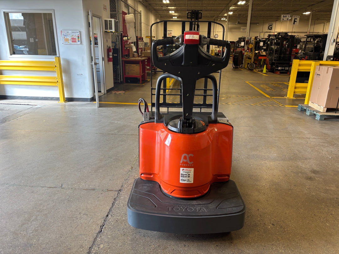 Used forklift for sale in Toronto | 2020 TOYOTA 6,000 LB Electric Walkie Rider Pallet Truck | Model: 8HBE30