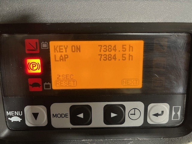 Used forklift for sale in London | 2022 TOYOTA 3,500 LB 3-Wheel Electric Forklift | Model: 8FBE18U