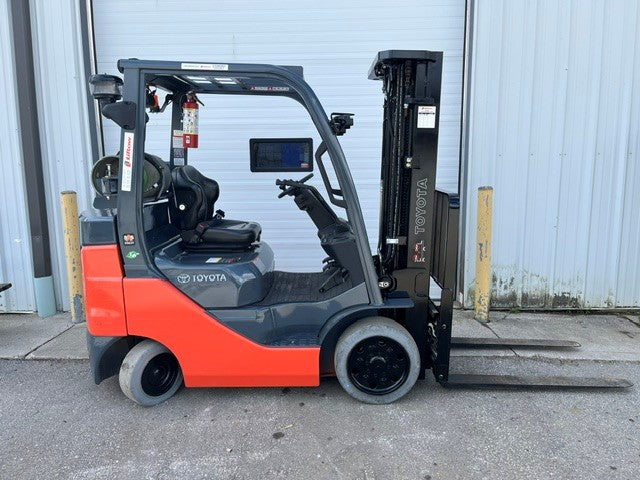 Used forklift for sale in London | 2021 TOYOTA 5,000 LB IC Cushion Forklift | Model: 8FGCU25