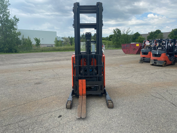 Used forklift for sale in Kitchener | 2020 TOYOTA 4,500 LB Electric Reach Truck | Model: 9BR233X250